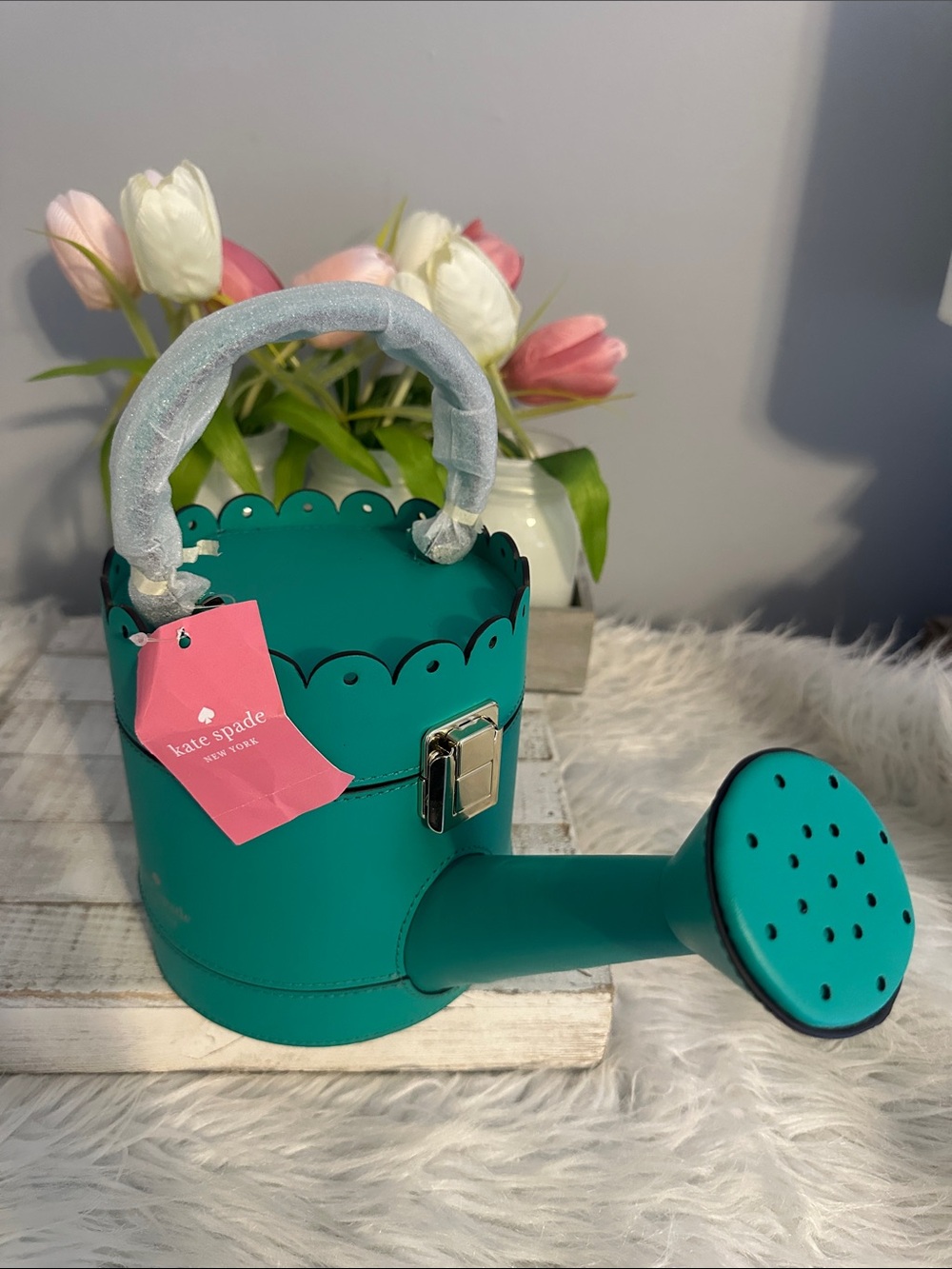 Nwt Kate spade spring forward watering can - Picture 11 of 12